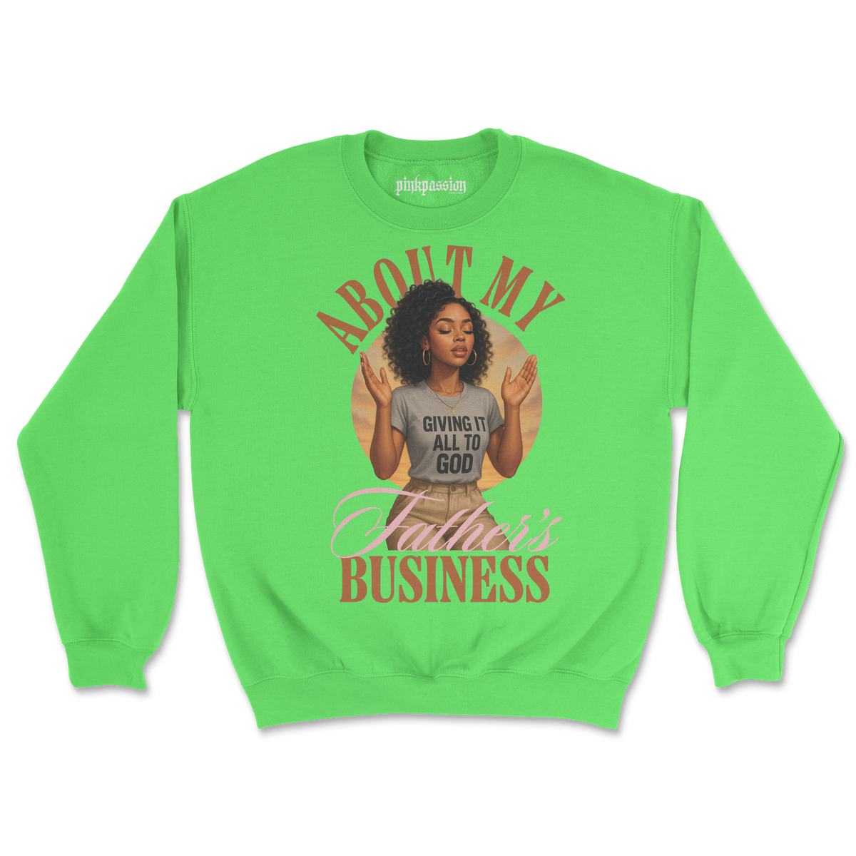 About My Father's Business Crewneck (Unisex)