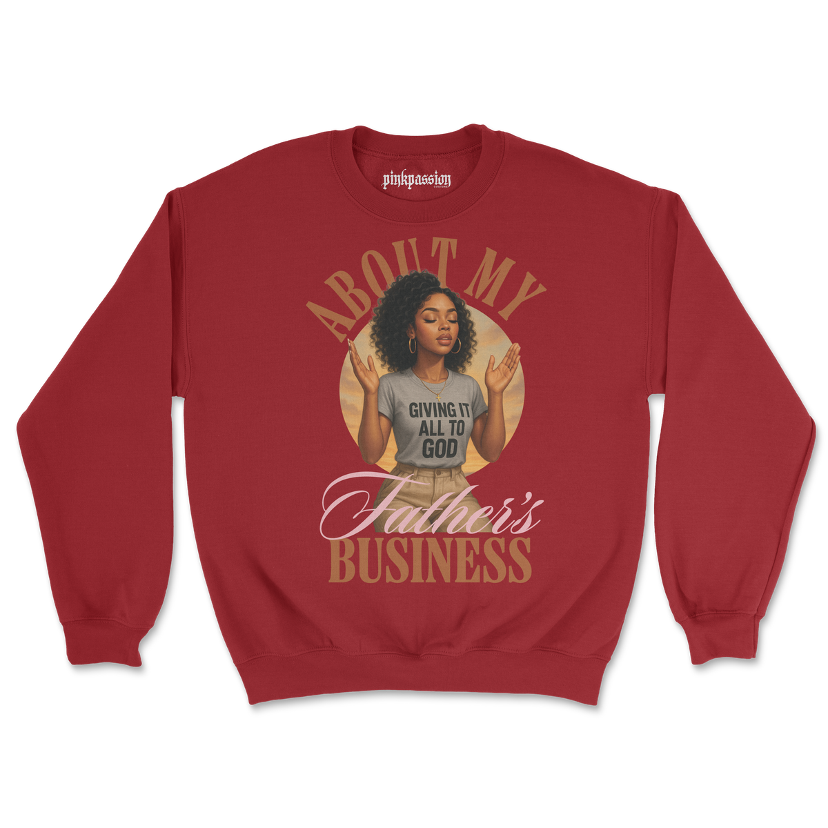 About My Father's Business Crewneck (Unisex)