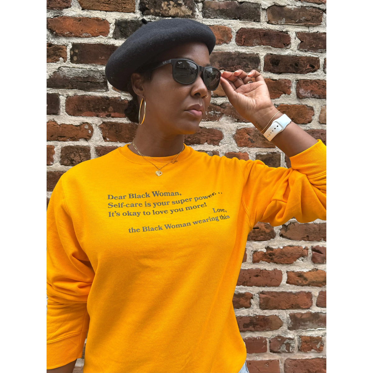 Dear Black Woman Crewneck (Unisex)