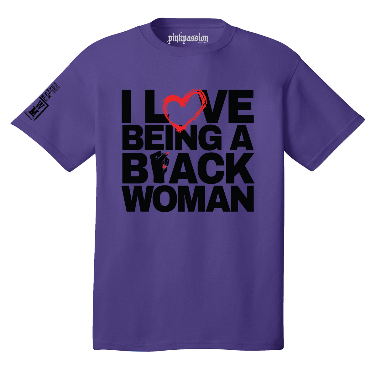 I Love Being a Black Woman T-shirt (Unisex)